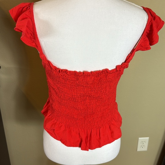 Red Ruffled Women's Top size medium
Sim and Sam - Picture 4 of 8